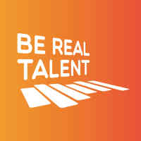 Be Real Talent logo
