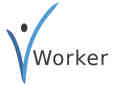 vWorker logo