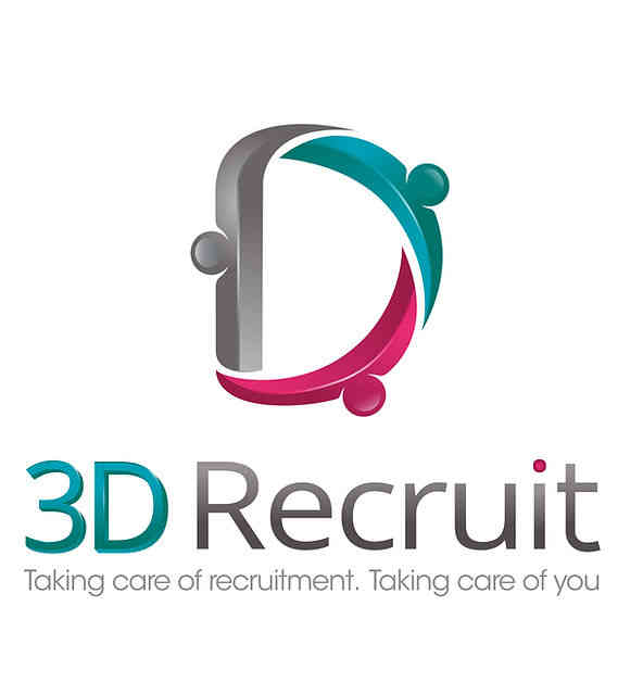 3D Recruit logo
