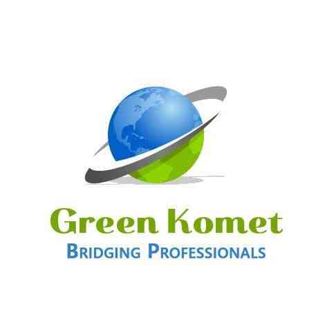 Green Komet- Bridging Professional logo