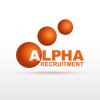 Alpha Recruitment UK #AlphaJobs logo