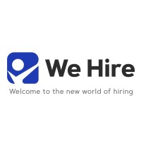 We Hire logo