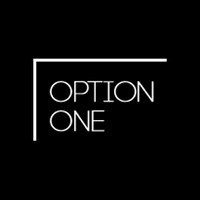 OPTION ONE industry and construction logo